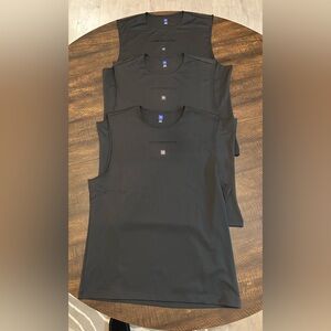 NWOT Yeezy Gap Balenciaga Second Skin Sleeveless Tank Top Bundle Black Size XL